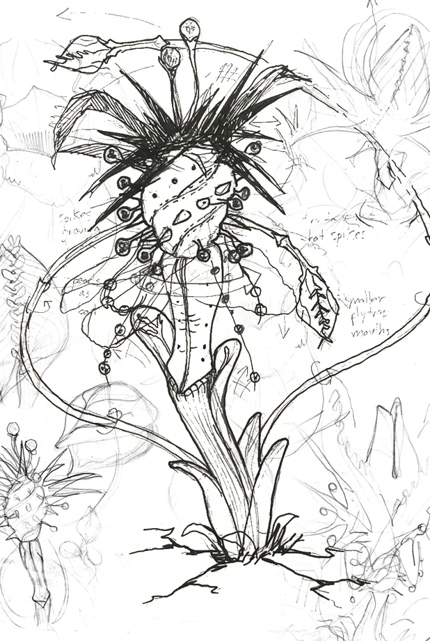 ATIISSU sketch — ink