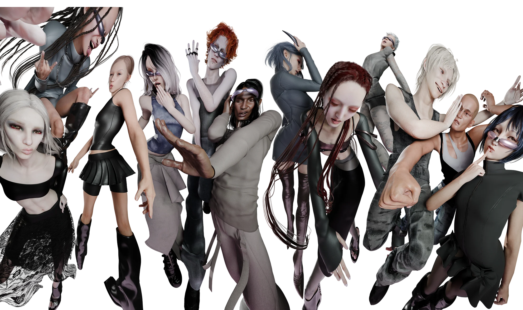 Gentle Monster BOLD 2025 character lineup
