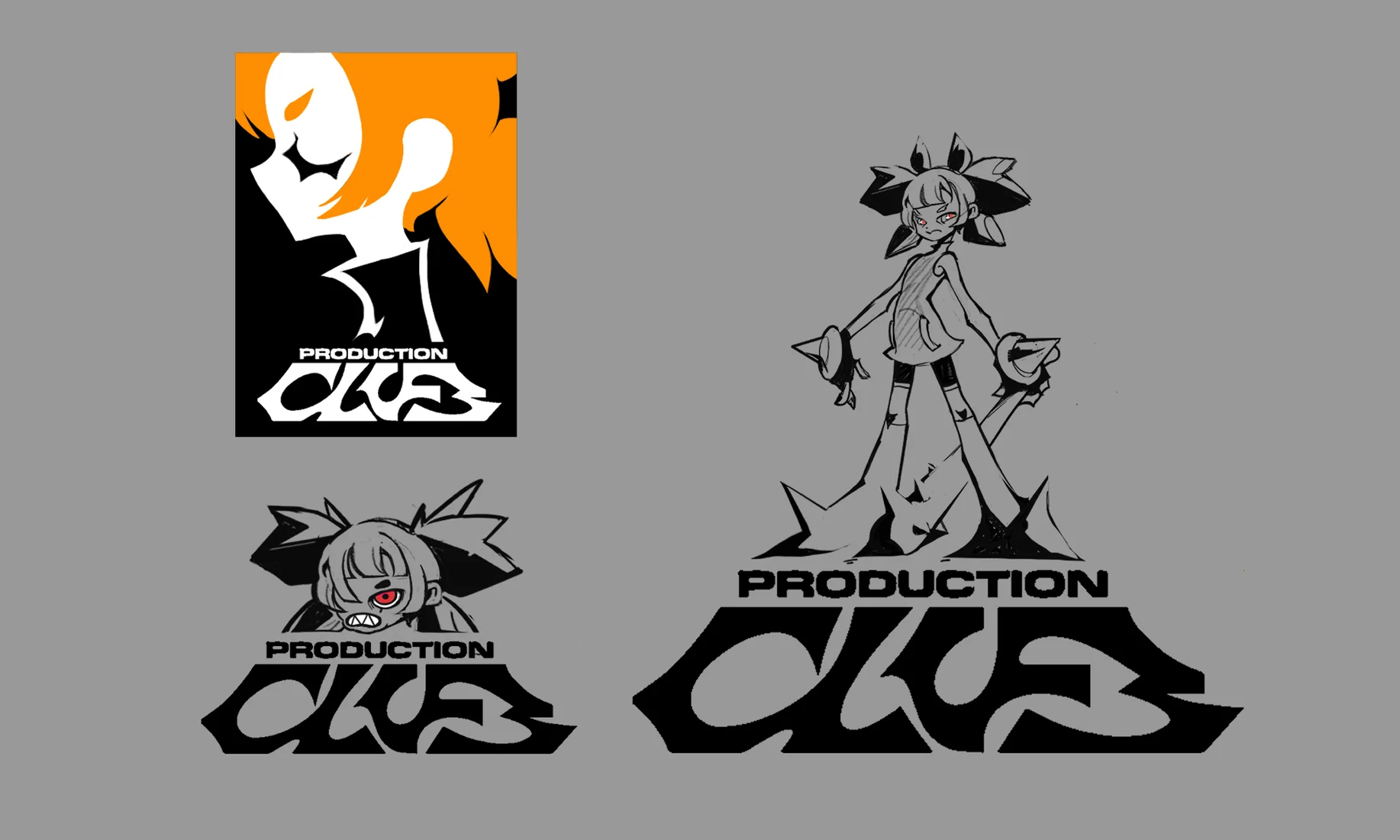 Production Club logo lockup